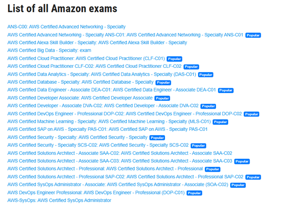 Đề thi AWS chứng chỉ cập nhật 2024